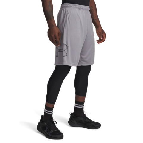 UA TECH GRAPHIC SHORT-RED GRY-035