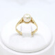 Anillo En Oro 18K Y Perla Anillo En Oro 18K Y Perla