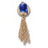 Single Stone Fringe Multicolor