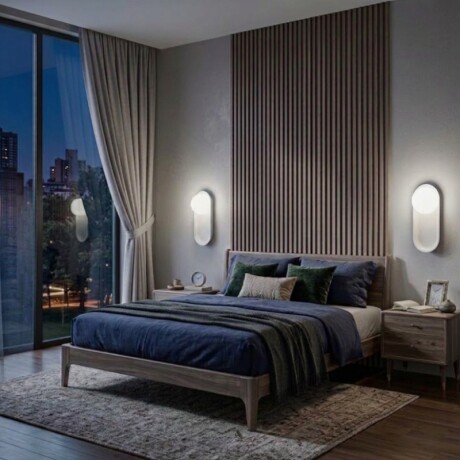 LUMINARIA DE PARED DIMERIZABLE ERICH Luminaria de Pared LED Erich CCT 5W Dimerizable Blanco