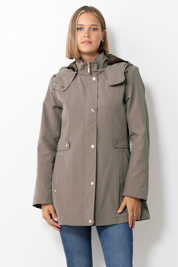 Gabardina Impermeable KHAKI