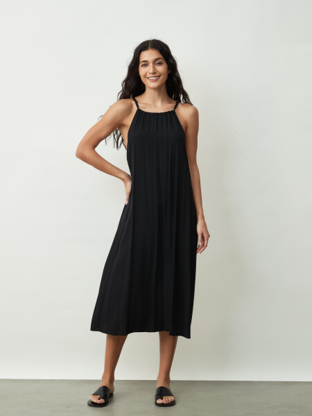 VESTIDO PADERNO NEGRO