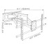Soporte Para Tv Unique Giratorio 43" a 90" 80Kg RC-1XG Soporte Para Tv Unique Giratorio 43" a 90" 80Kg RC-1XG