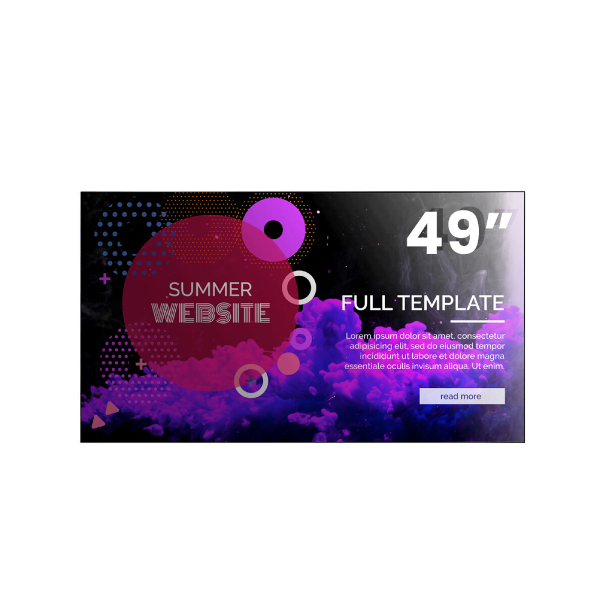 pantalla comercial para VideoWall LG Serie VL5G-M 49" 