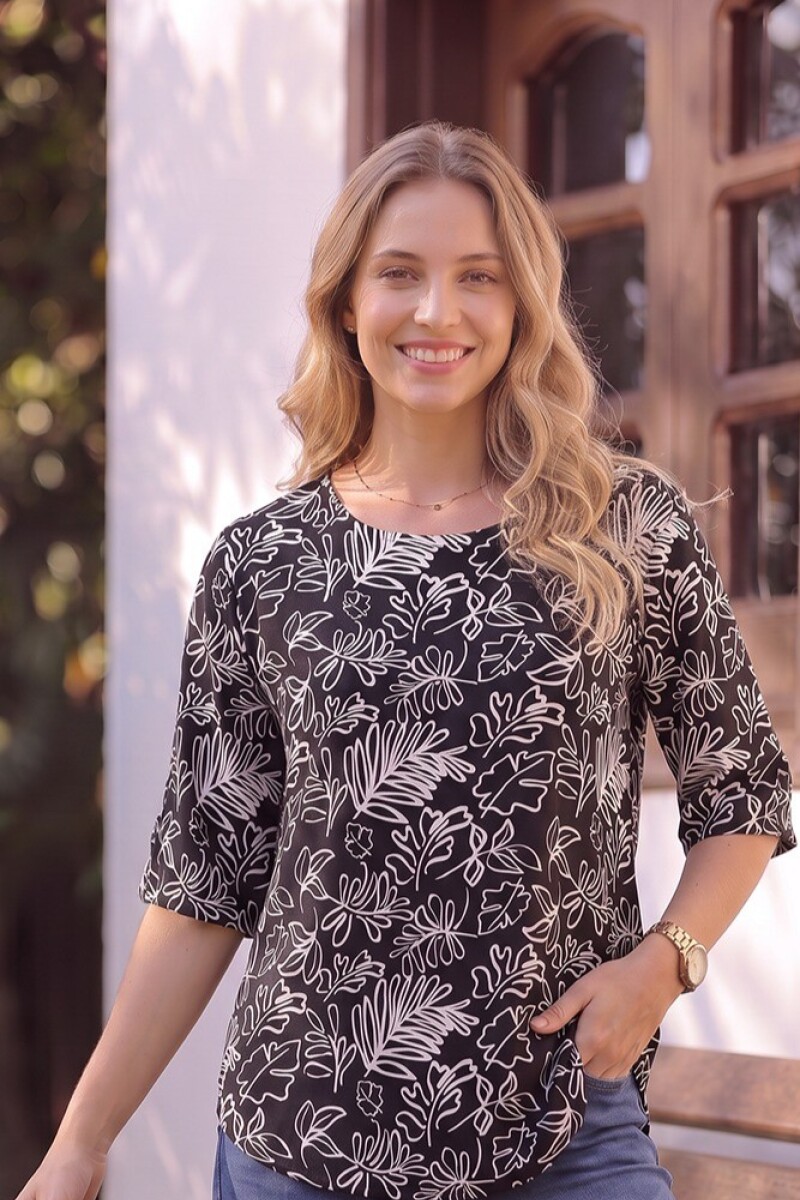 Blusa Estampada. Blusa Estampada.