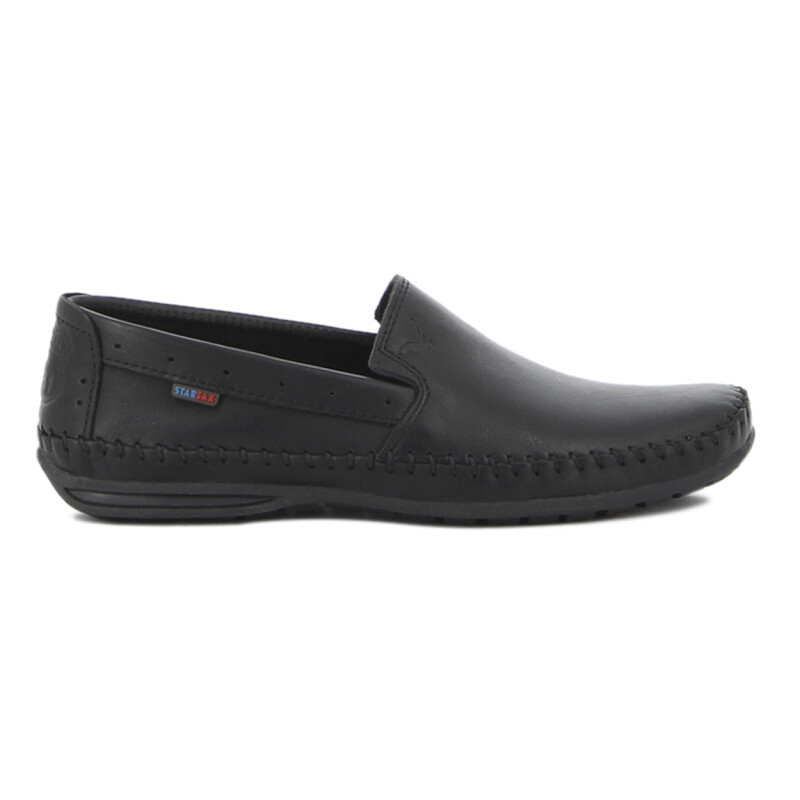 Starsax Rutero Hombre Costura Artesanal Negro