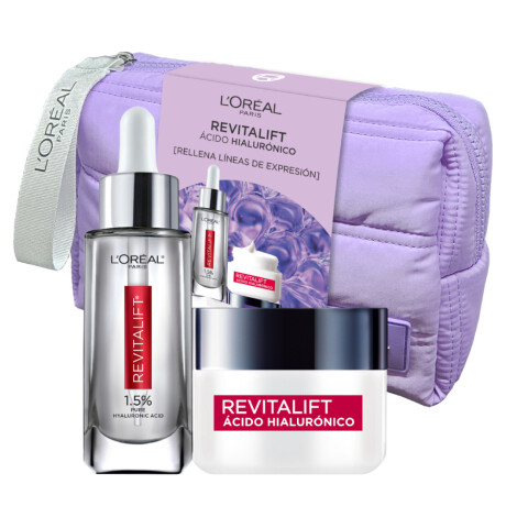 Crema L'Oréal Paris Revitalift Ácido Hialurónico Día 50ml + serúm 30ml Crema L'Oréal Paris Revitalift Ácido Hialurónico Día 50ml + serúm 30ml