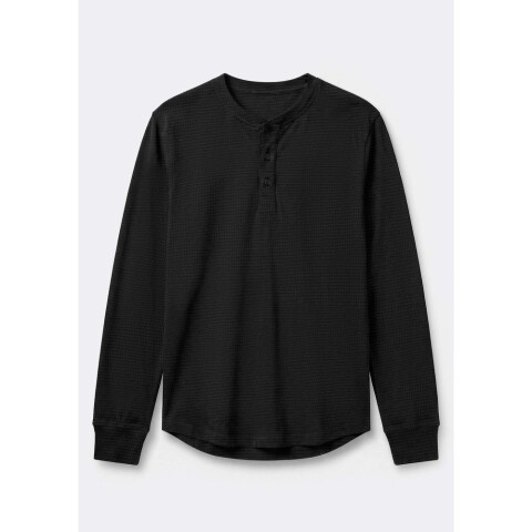 CAMISETA ML MASC PRETO ESCURO