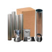Kit de caños para calefactor Tromen (TECHO) Diámetro 8""