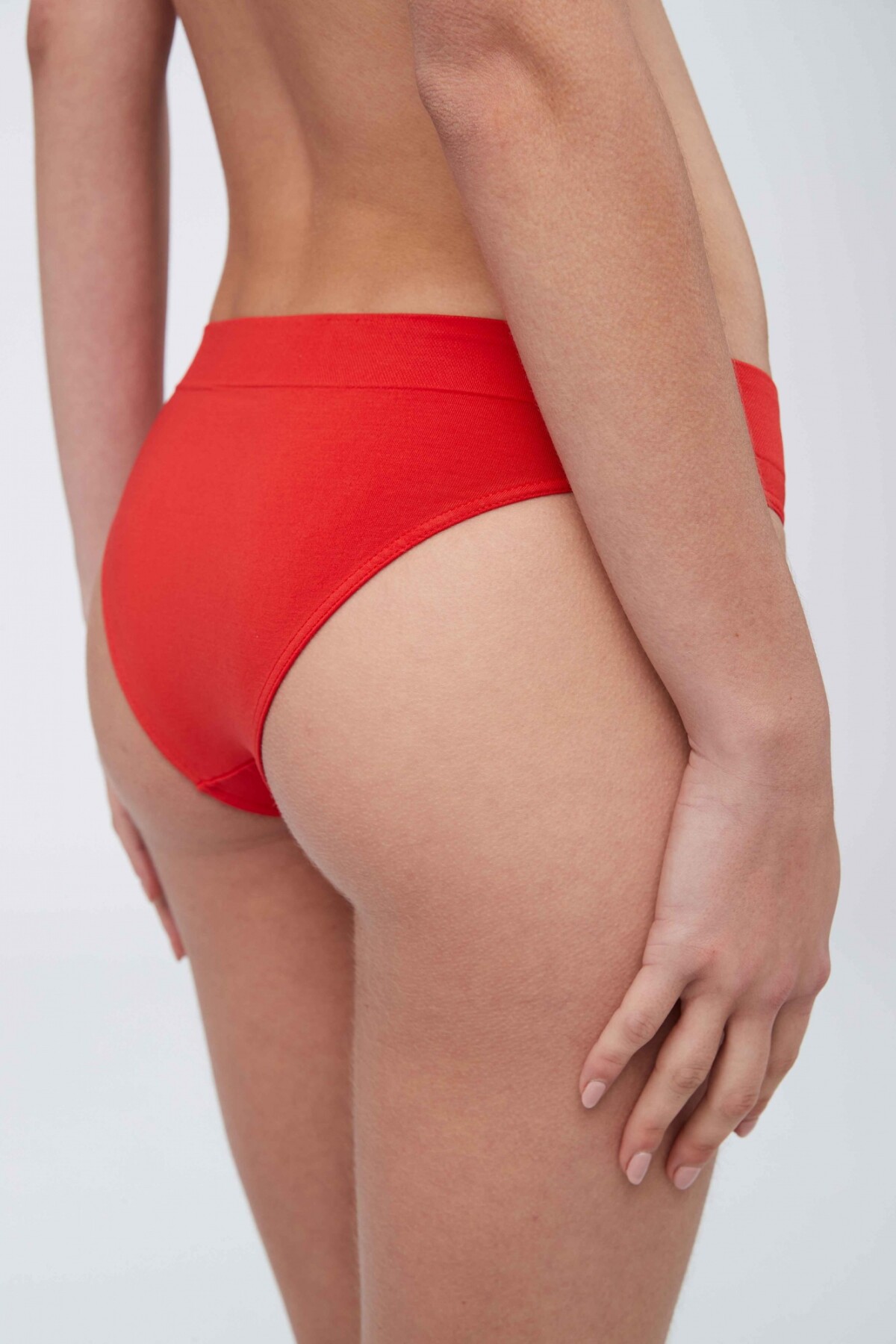 Bikini baja PIMENTÓN Rojo