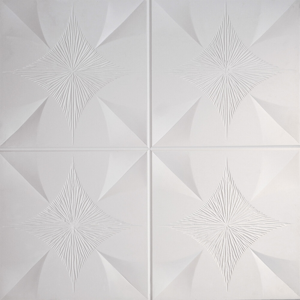 PLACA DE YESO ANTIHUMEDAD PARA PARED MODELO ALICANTE 60X60 cm Placa De Yeso Antihumedad Para Pared Modelo Alicante 60x60 Cm