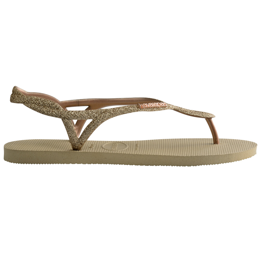 Sandalias Havaianas Luna Premium Me Mujer Gris Arena