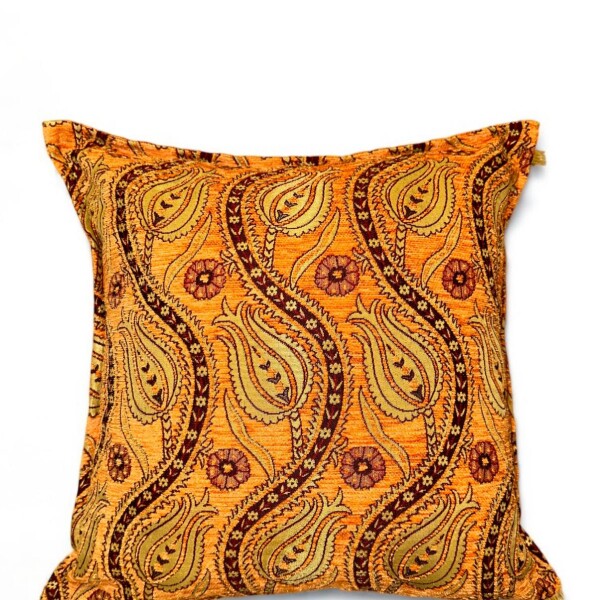 Funda almohadón Tulipanes Naranja