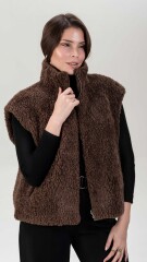 Chaleco Reversible Marena Marron