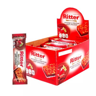 Barra De Cereal Ritter Frutilla Con Chocolate Barra De Cereal Ritter Frutilla Con Chocolate