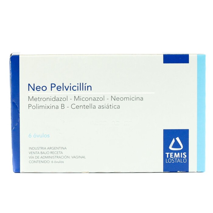 NEOPELVICILLIN CJ X 6 OVULOS única