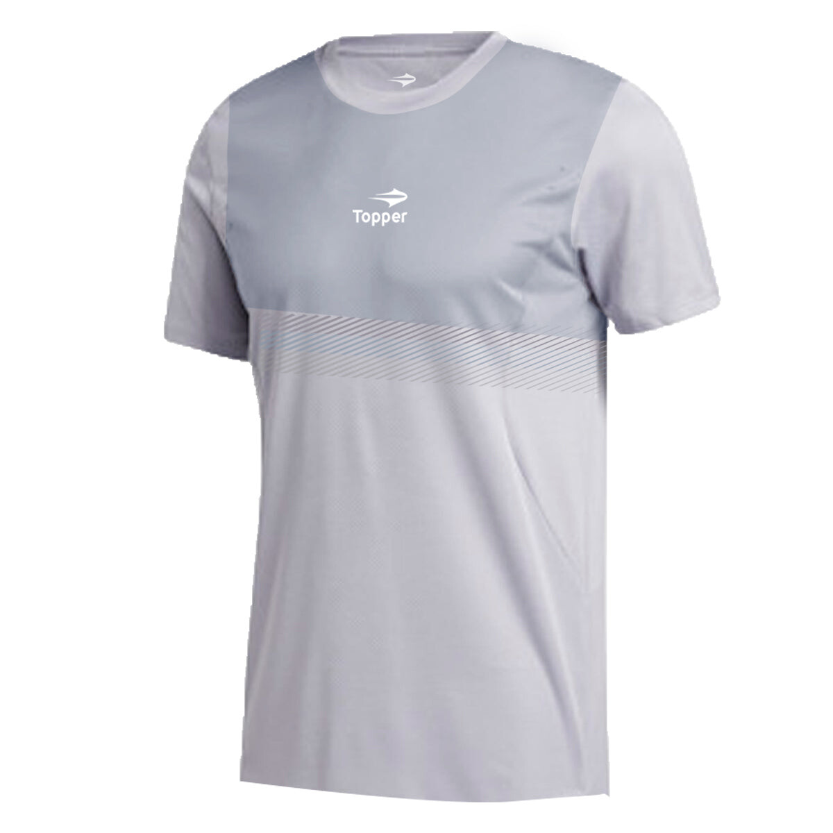 Camiseta Remera Topper Entrenamiento Hombre Original - Gris 