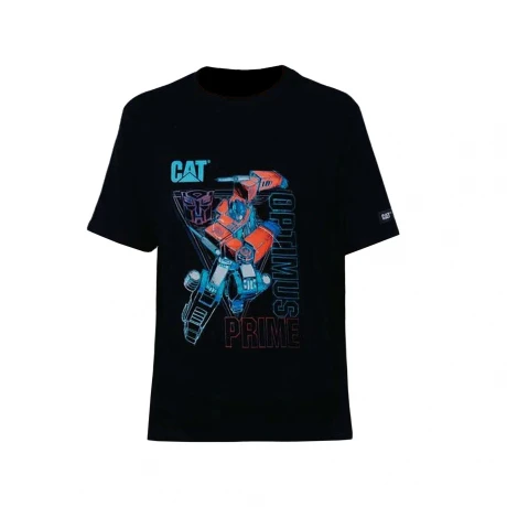 REMERA CATERPILLAR TRANSFORMERS OPTIM BLACK