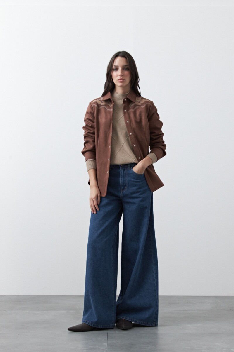SOBRECAMISA VENTO Chocolate