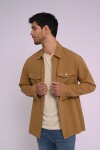 Sobrecamisa de gabardina Khaki