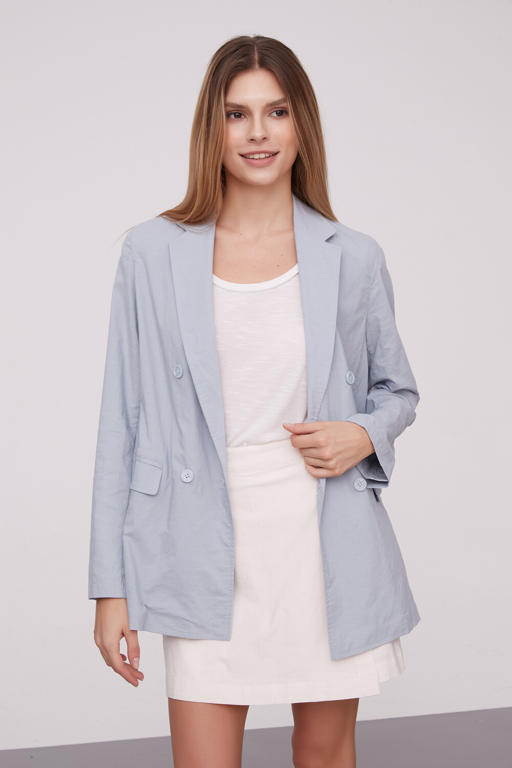 Blazer Felizzia Celeste