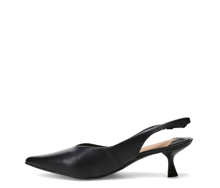 Zapatos de Mujer Bottero En Punta Con Tira Trasera Negro