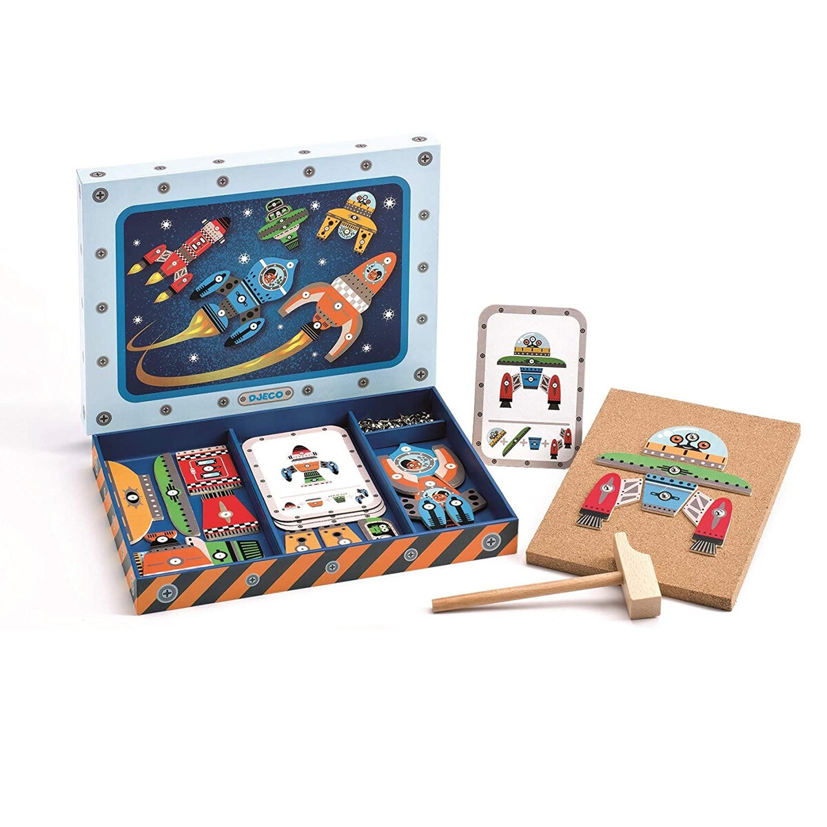Space Tap Tap Juego de mesa creativo Djeco 