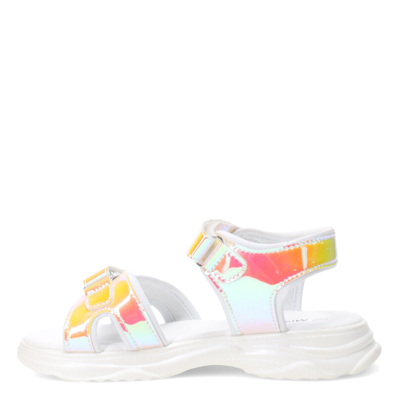 Sandalias de Niña MINI Miss Carol PRAIRE metalizada Rosado