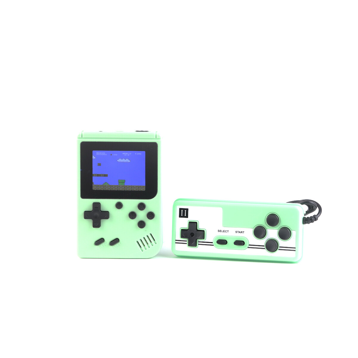 Mini Consola Retro 400 Juegos Tipo Gameboy - Verde 