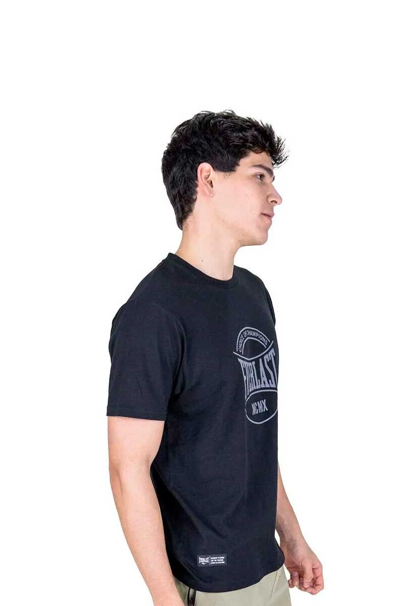 T-SHIRT EVERLAST HOMBRE LUNGE Negro