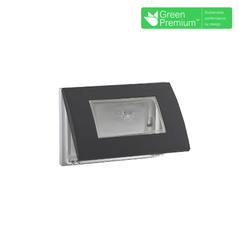 Plaqueta estanca IP54 3M gris c/bast. en blister RO2643X