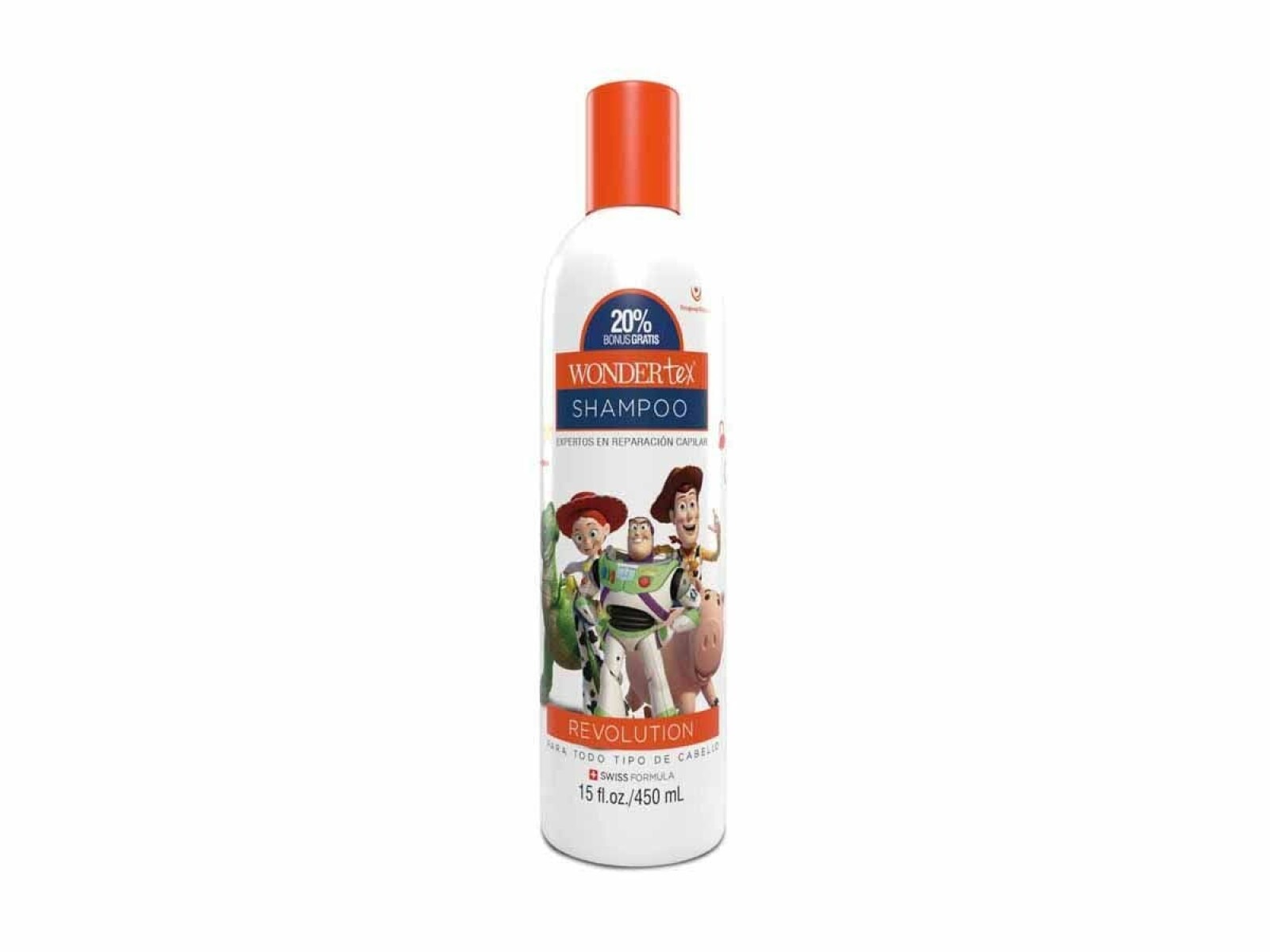 Wonder Tex Shampoo Toy Story Disney 450 Ml Niños 