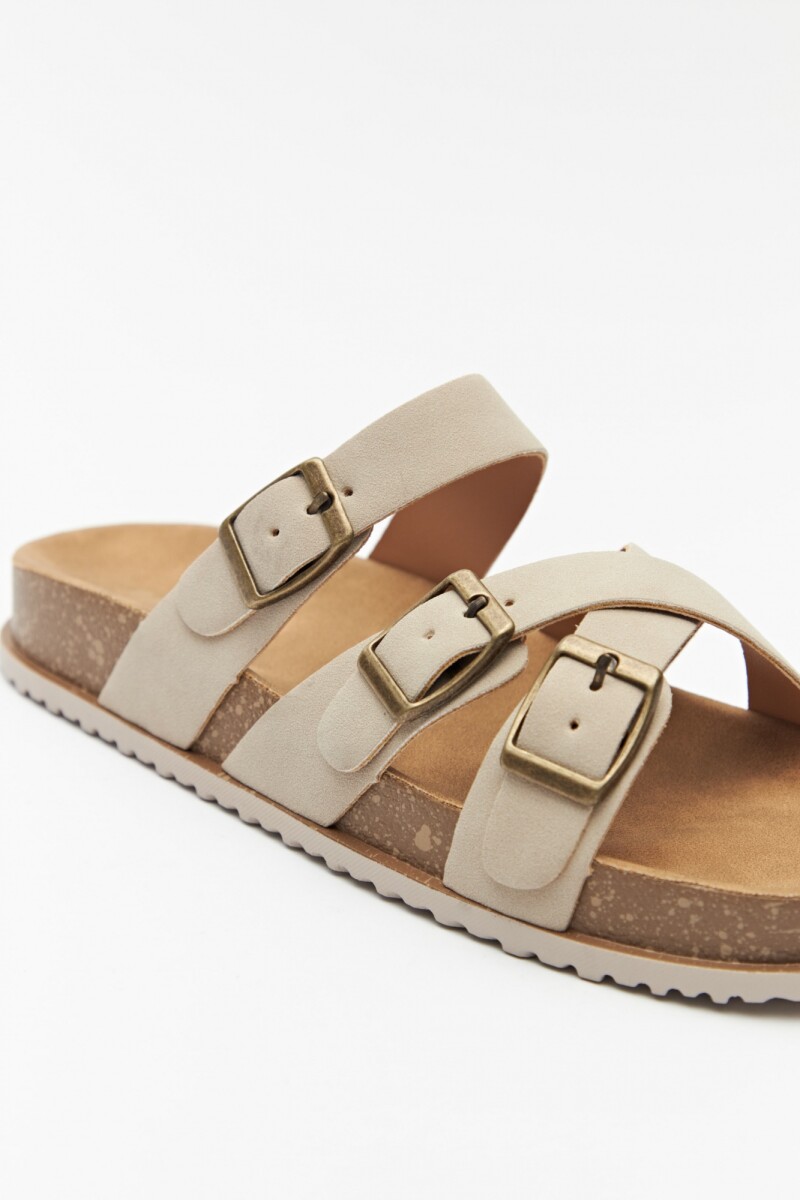 SANDALIA NATIS Beige