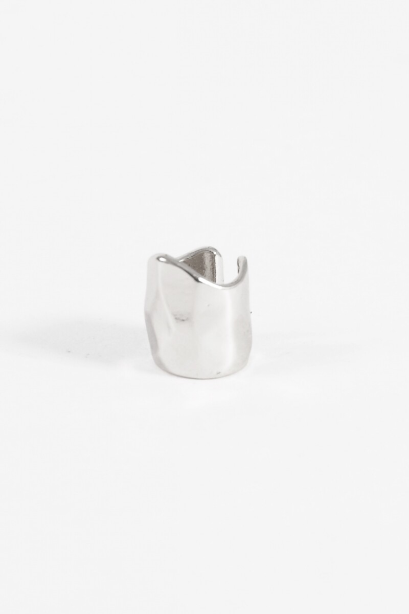 Earcuff caravana bold plateado