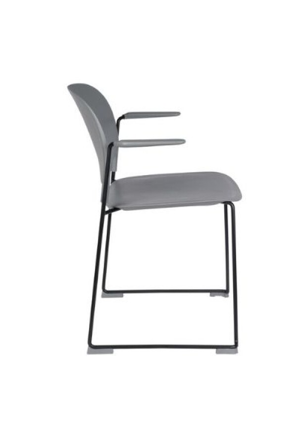 Silla Stacks Arm Gris