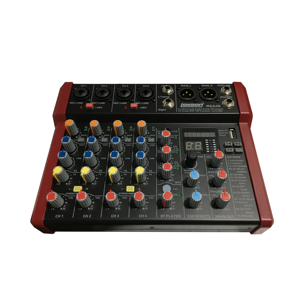 CONSOLA LEXSEN MEA48 4 CH BT 