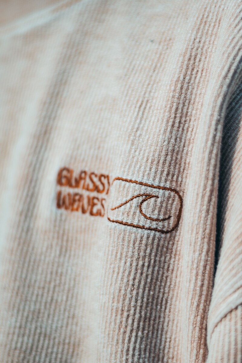 Buzo Acanalado Clásico / Crema U