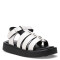 Sandalias de Niña MINI Miss Carol DUGA estilo franciscana Blanco Hueso