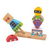 Robots apilables de madera Viga Robots apilables de madera Viga