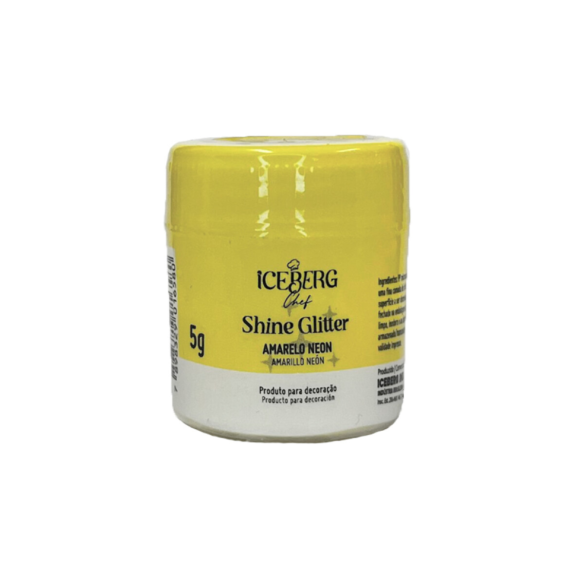 Glitter Glow Amarillo Neón 5g 