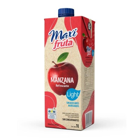 JUGO DE MANZANA LIGHT MAXI 1L 001