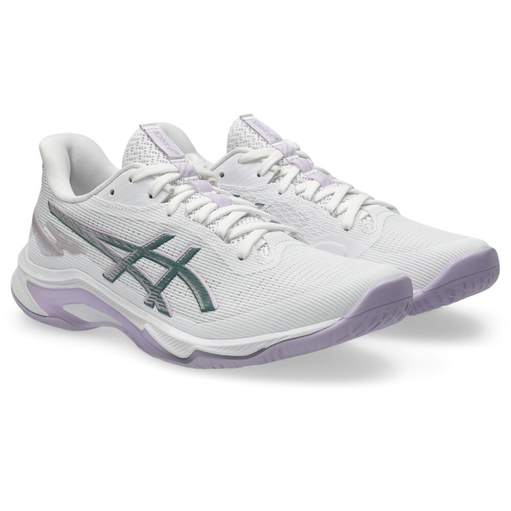 Zapatillas Voley Netburner Ballistic FF 4 Mujer White/dahlia