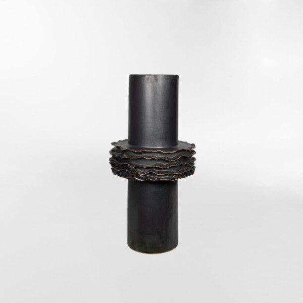 FLORERO ONDAS II Negro - UNICO
