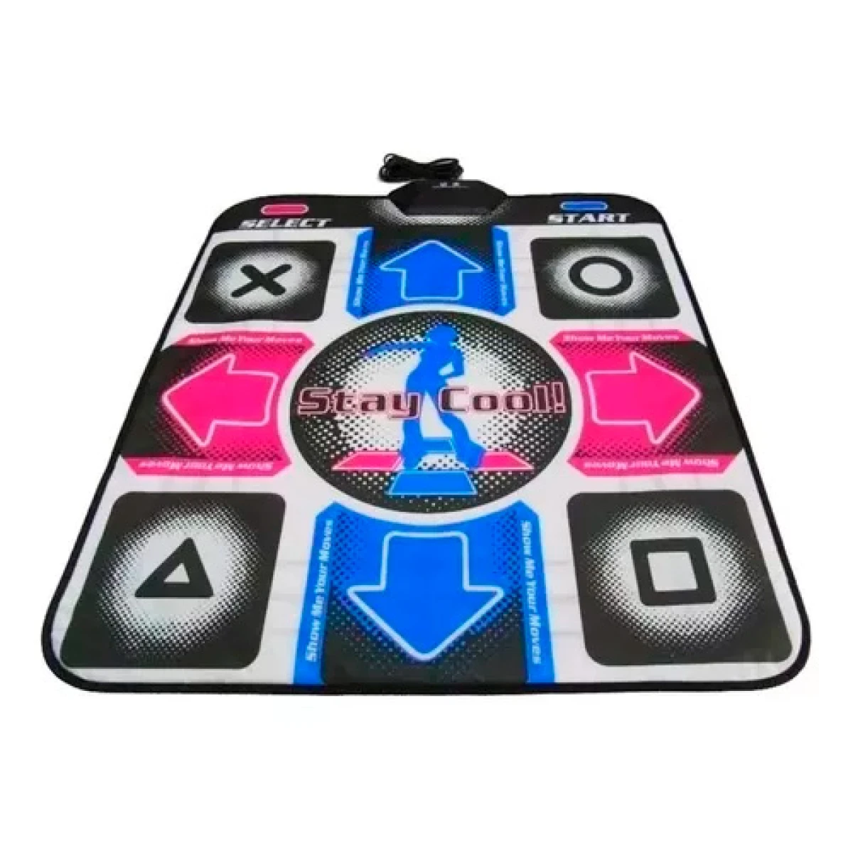 Alfombra de Baile para Pc y Tv con Juegos 