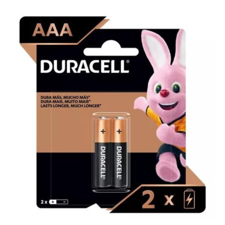 Pack X2 Pilas Duracell Alcalinas Aaa 001