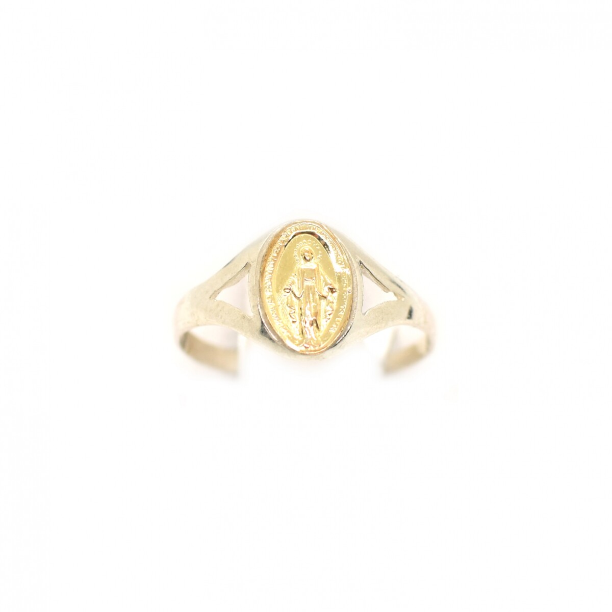 Anillo en Oro y Plata 925 