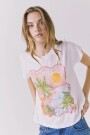 REMERA DE MANGA CORTA TOM PETT Blanco