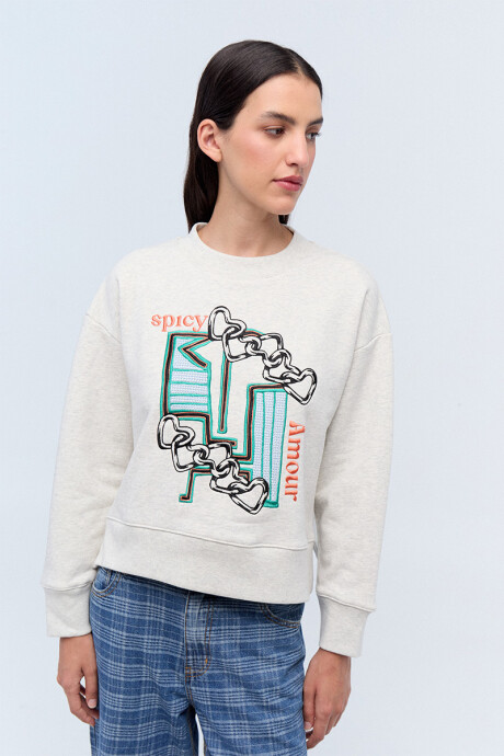 Sweater Amour Gris