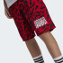 Short Adidas Allover Print Rojo