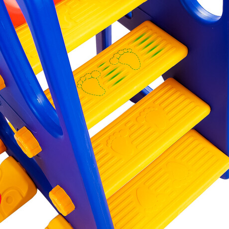 Set Infantil Tobogán 3 En 1 C/ Hamaca Y Aro De Basket Pla006003-m